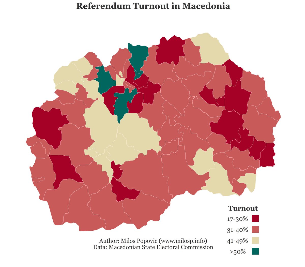 macedonia held a referendum on name change on sunday.