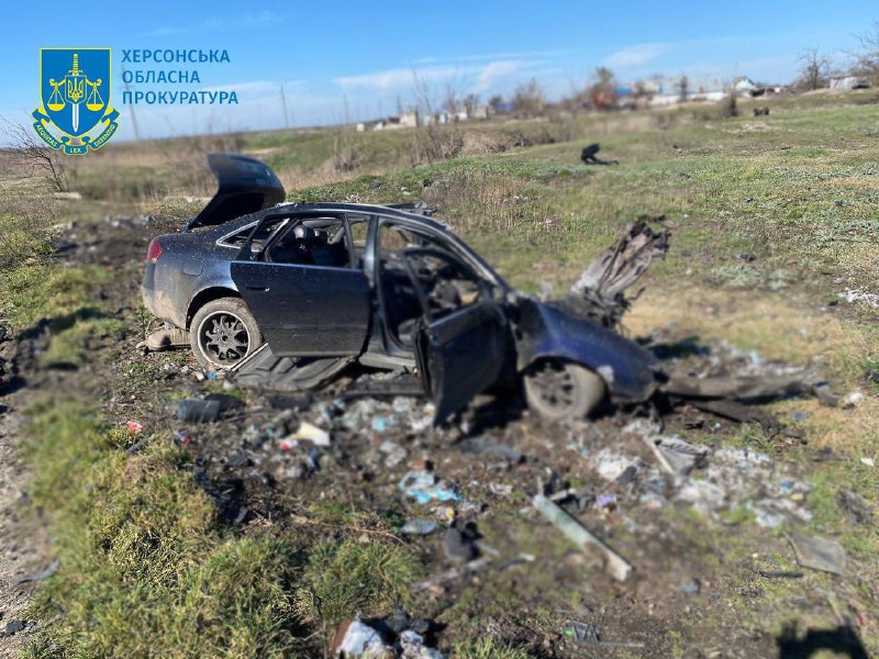 Chersono srities Posad-Pokrovske kaime per minos sprogimą žuvo žmogus