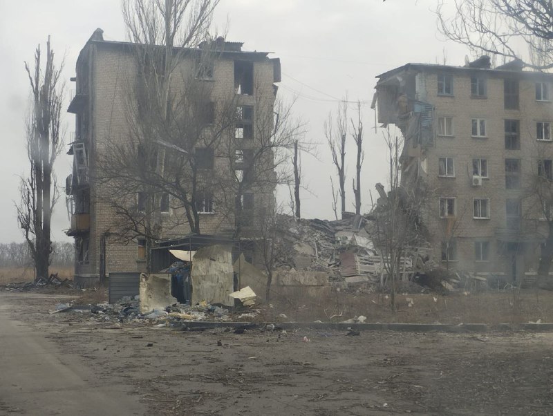 1 persona herida como resultado del bombardeo ruso en Avdiivka hoy