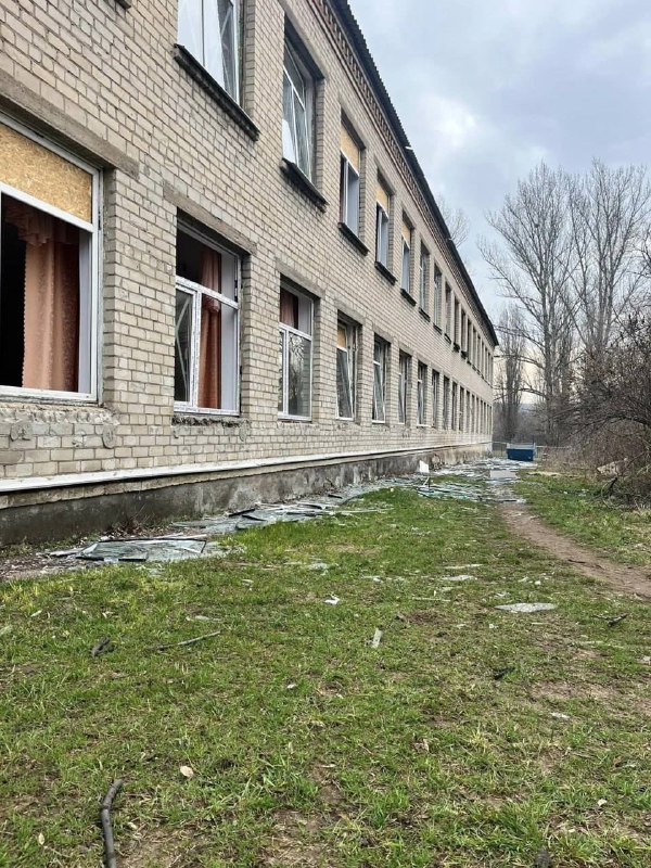 Daños en Kramatorsk como resultado del bombardeo ruso