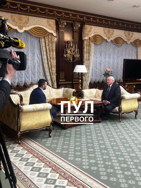 Лукашенко встретился с главой российской оккупационной власти в Донецкой области Украины Пушилиным