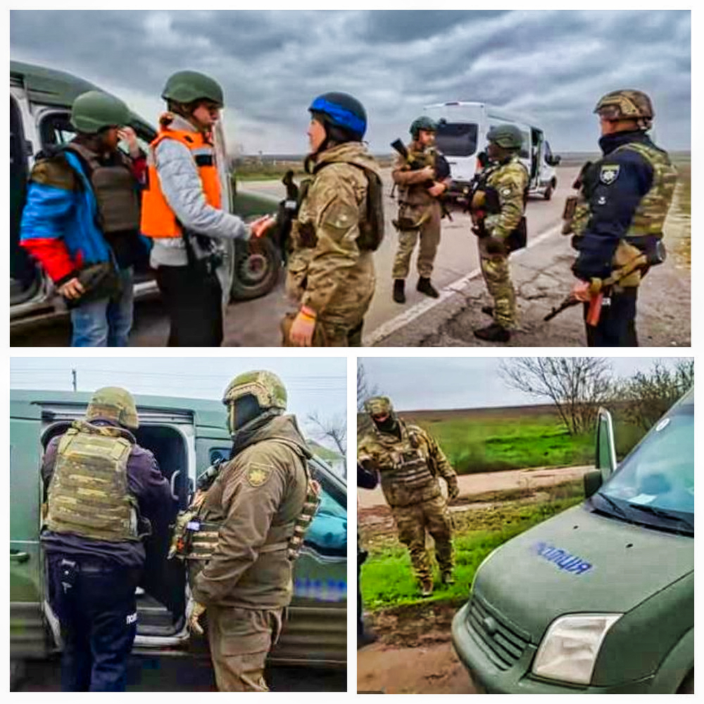 Полиција је евакуисала 366 деце из Бериславског, Билозерског и Дарјевског округа у Херсонској области због сталног гранатирања руских трупа