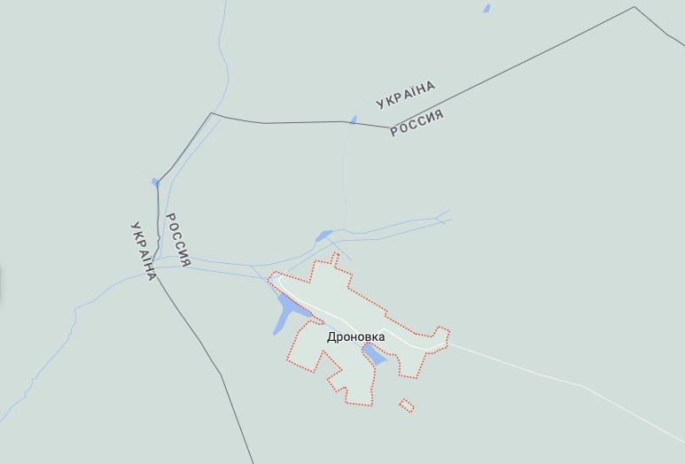 Gevechten gemeld aan de grens bij het dorp Dronovka in de regio Belgorod