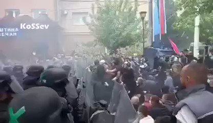 Clashes in Zvecan