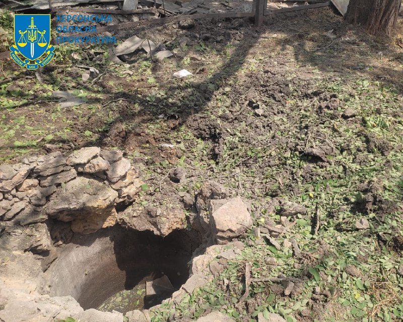 Xerson rayonunun Zelenivka kəndinin atəşə tutulması nəticəsində 1 nəfər ölüb, 1 nəfər yaralanıb