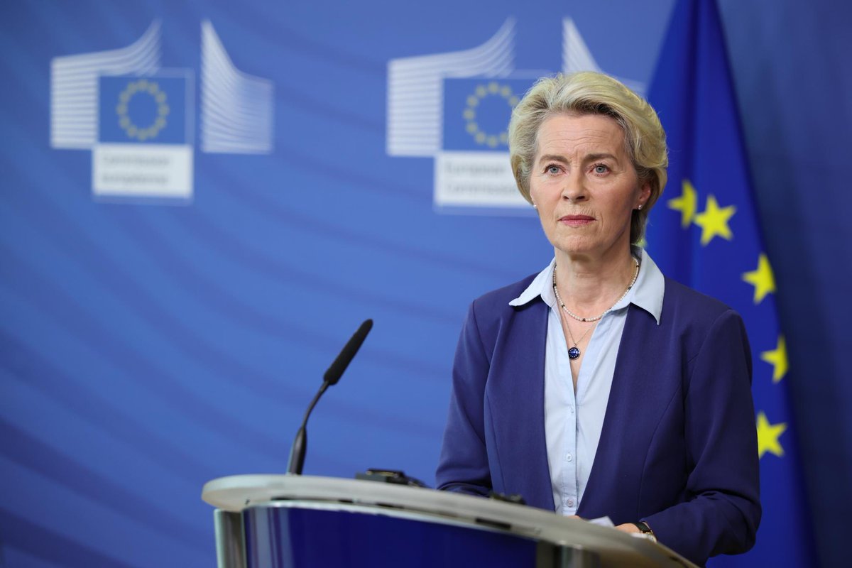 @EU_Commission-ის პრეზიდენტი: ჩვენ ვთავაზობთ უკრაინას შემდეგი 4 წლის განმავლობაში 50 მილიარდ ევრომდე