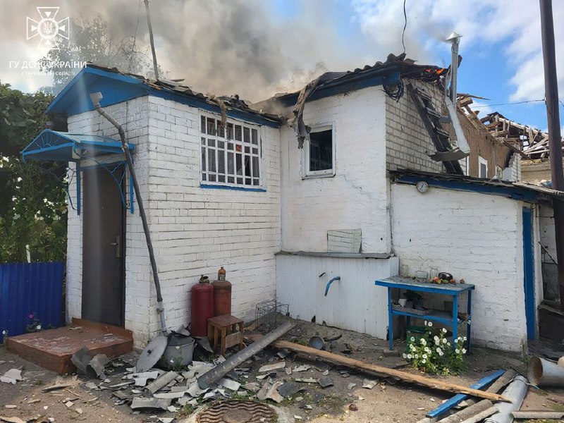 Exército russo bombardeou a vila de Petropavlivka no distrito de Kupiansk