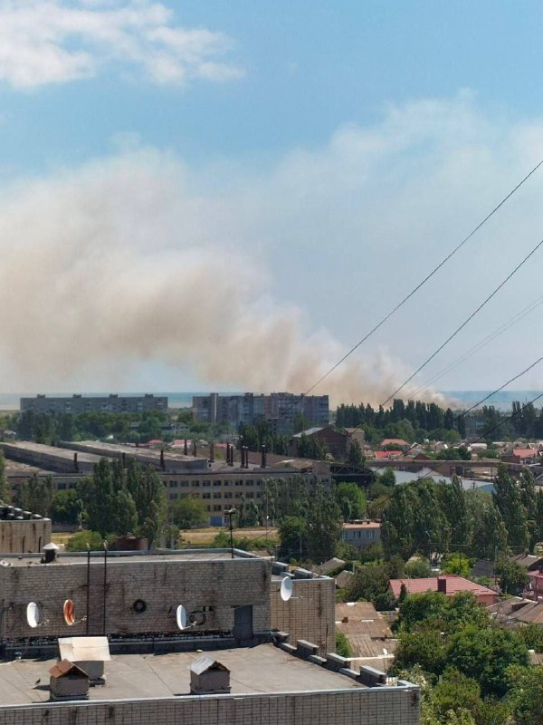 تم الإبلاغ عن انفجار في بيرديانسك