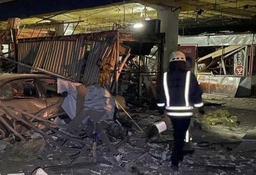7 personen raakten gewond als gevolg van Russische raketaanvallen in de stad Dnipro, één van de raketten werd neergeschoten