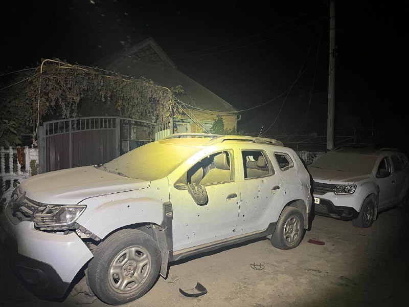 1 person skadades till följd av ryska attacker i Nikopol-distriktet