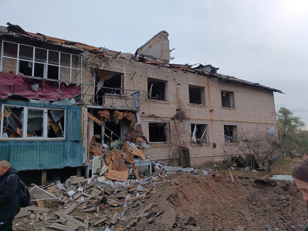 Het Russische leger voerde een raketaanval uit op de stad Peresichne bij Charkov met een S-300-raket