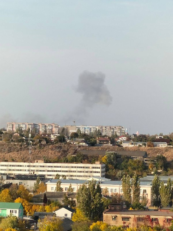 Explosioner rapporterades i Berdiansk