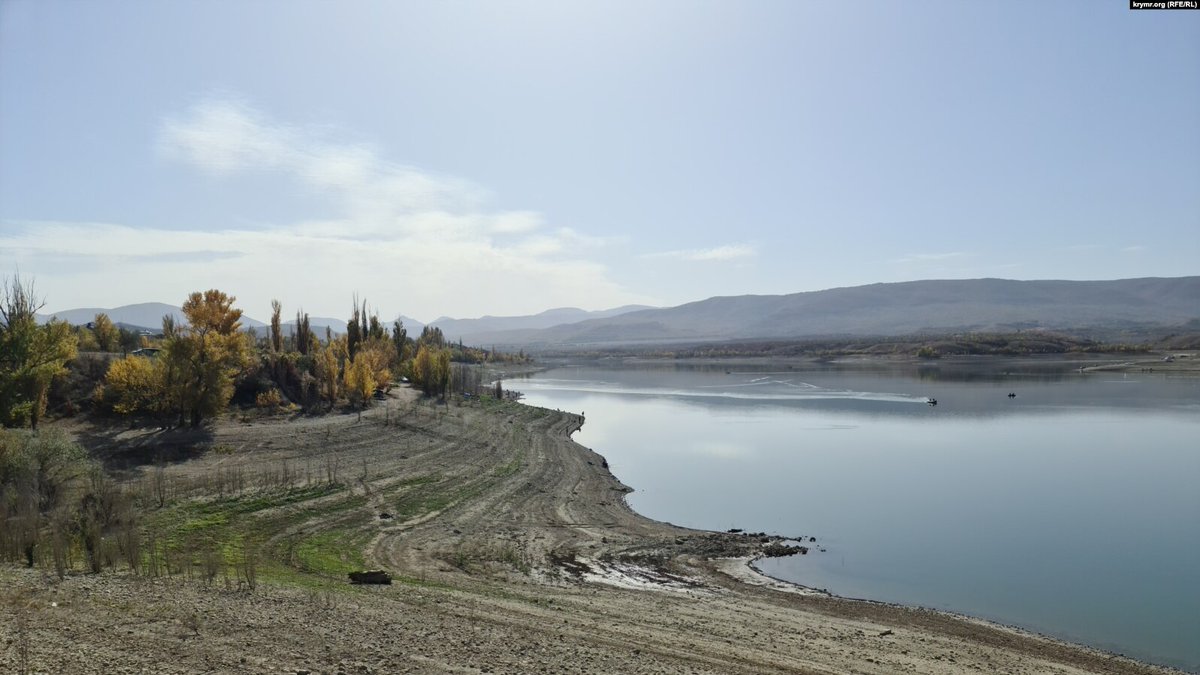 Низак водостај у акумулацијама Таихан и Билохирске на Криму због сувог времена