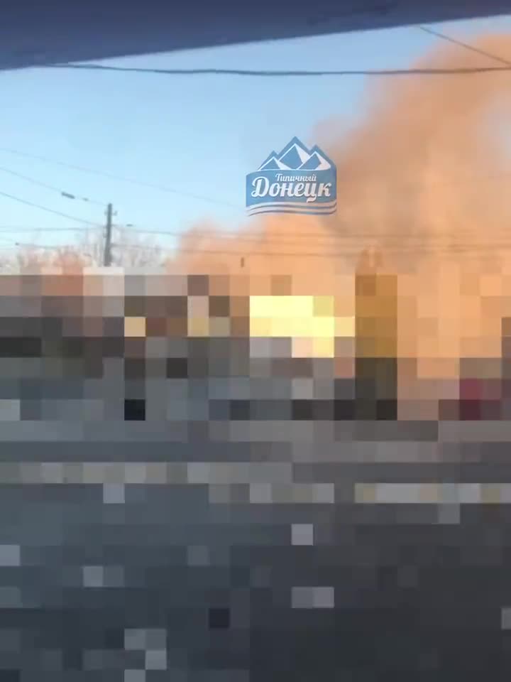 Explosioner i Donetsk