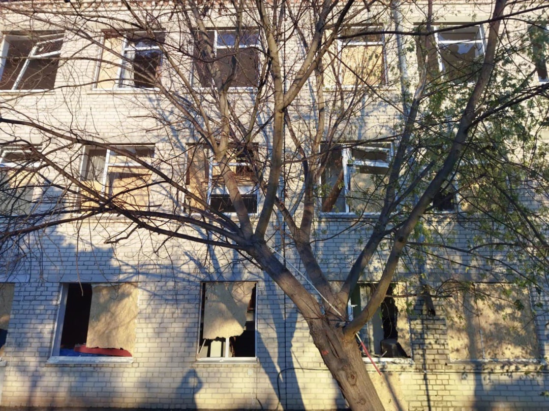 توپخانه روسیه مدرسه ای در استانیسلاو منطقه خرسون را گلوله باران کرد