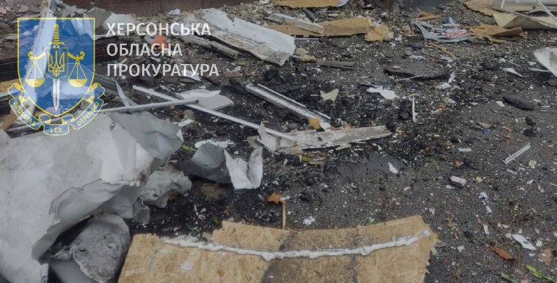 L'esercito russo ha bombardato Chornobaivka con il MLRS