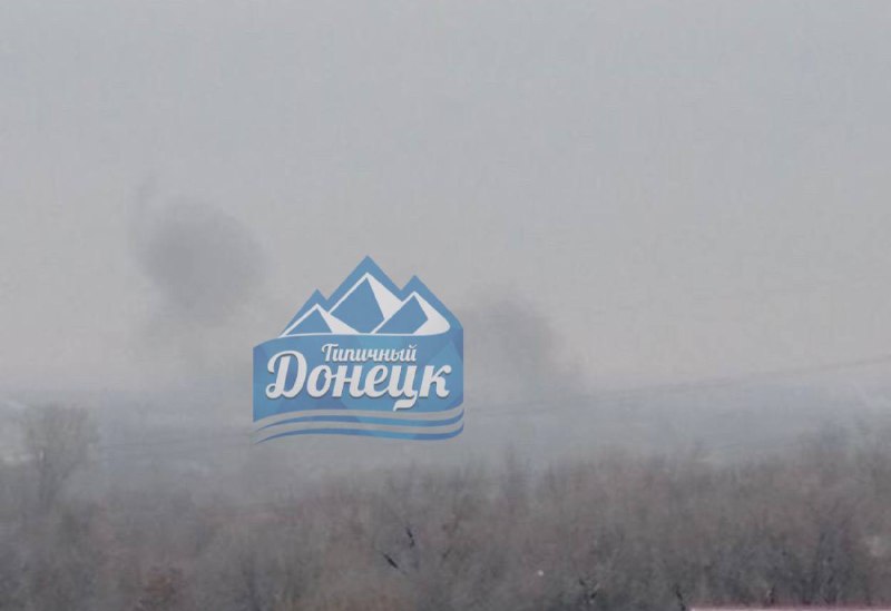 Sammandrabbningar rapporterade nära Horlivka, Donetsk-regionen