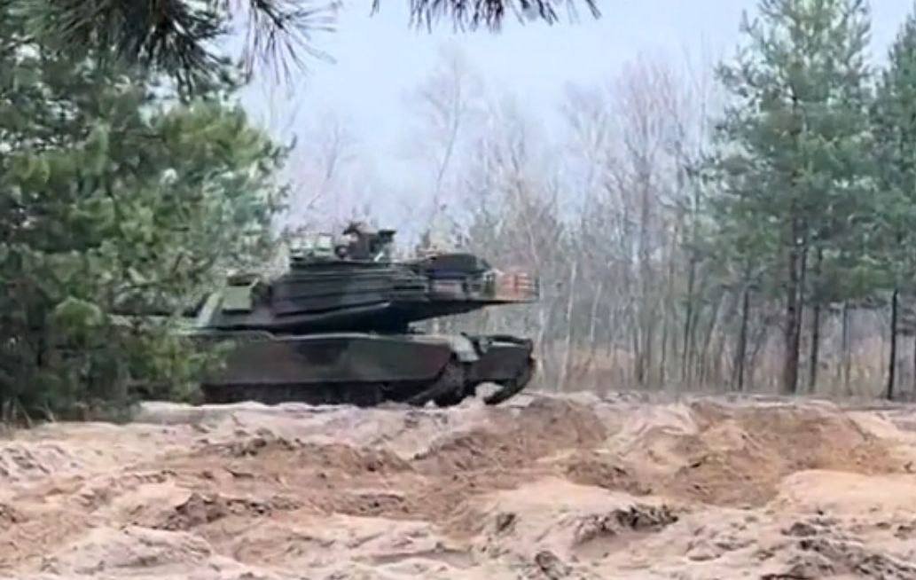 Foto: M1A1 Abrams Ukrainas servisos
