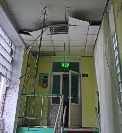 Rusiya ordusu Xersondakı klinikanı atəşə tutub