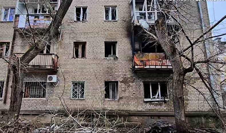 Pagube în Herson ca urmare a bombardamentelor rusești