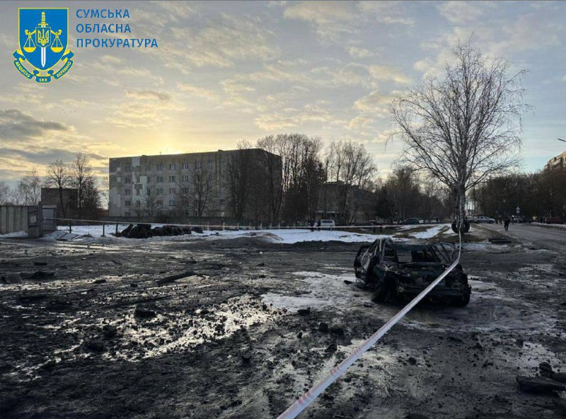 2 نفر در نتیجه حمله روسیه در کونوتوپ منطقه سومی زخمی شدند