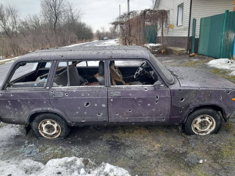 Šteta u Gordejevki u Kurskoj oblasti kao rezultat granatiranja