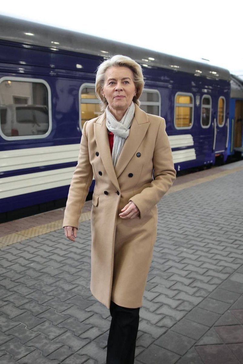 Președintele Comisiei Europene, Ursula von der Leyen, a sosit la Kyiv