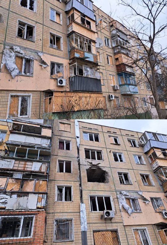 5 personer skadades till följd av rysk beskjutning i Nikopol