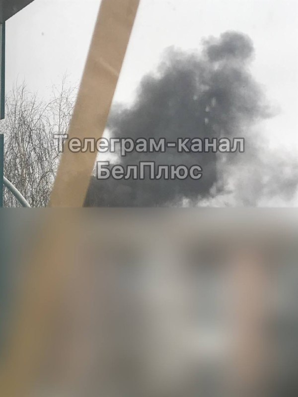 Požiar v okrese Belgorod v dôsledku ostreľovania