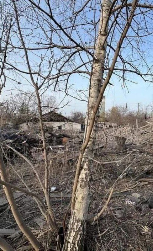 Distrugerea la Toretsk ca urmare a atacurilor aeriene ruse