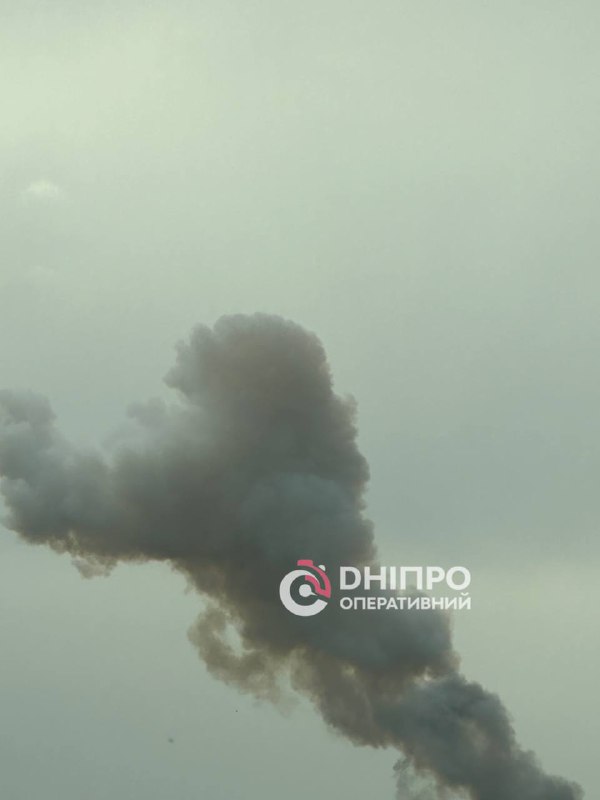 Es van registrar explosions a Dnipro