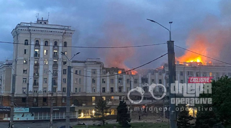 Twee doden en vijftien gewonden als gevolg van een Russische raketaanval in de stad Dnipro