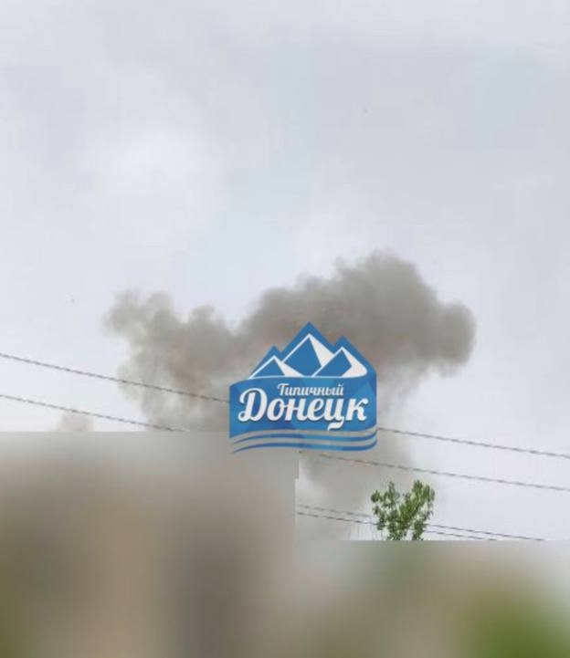 Explosioner rapporterades från Horlivka och Starokostiantynivka