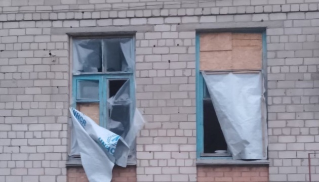 ارتش روسیه نیکوپل را با توپخانه گلوله باران کرد، یک مدرسه آسیب دید