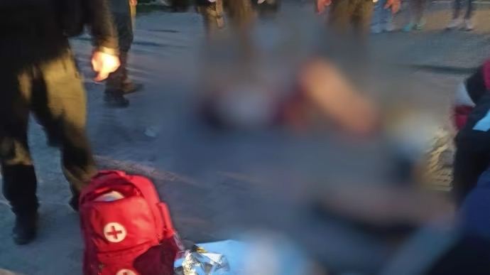 Zwei Personen bei Granatenexplosion in Browary in der Region Kiew verletzt
