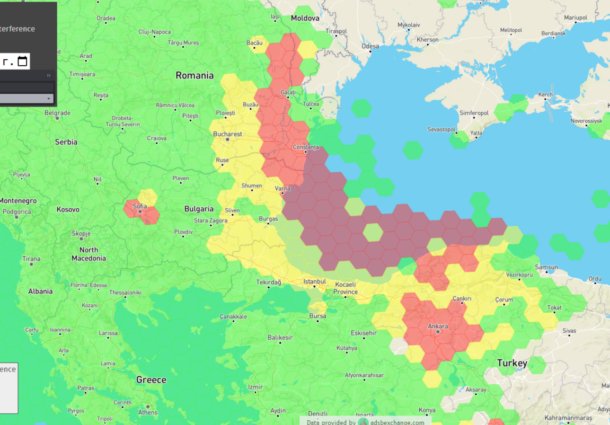 Rusland stoort de GPS-systemen in Roemenië in de regio's grenzend aan de Zwarte Zee