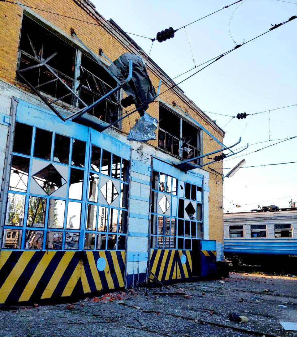 ارتش روسیه شب گذشته به زیرساخت های راه آهن در منطقه خارکف حمله کرد