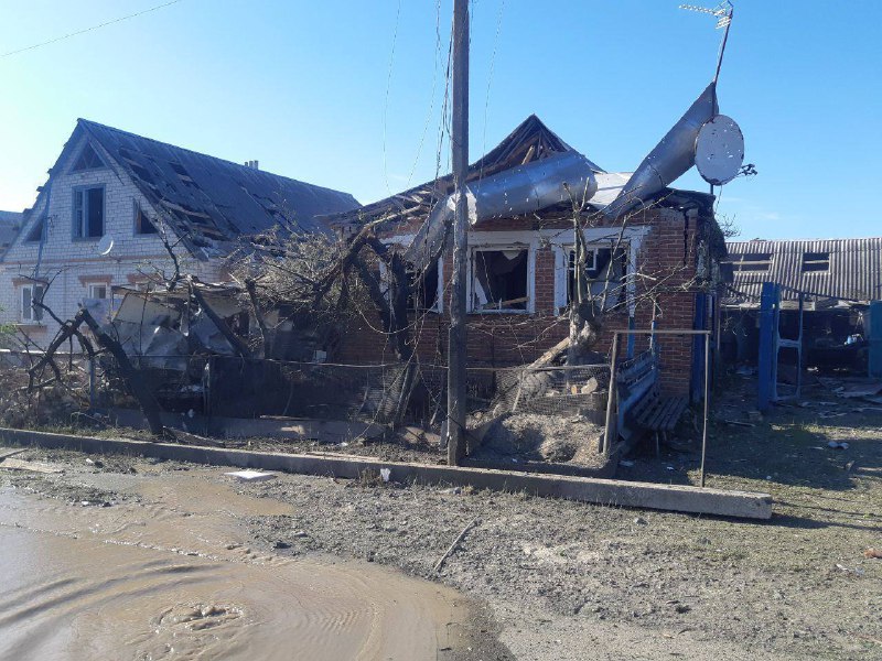 Danni a Schebekino nella regione di Belgorod dopo le esplosioni