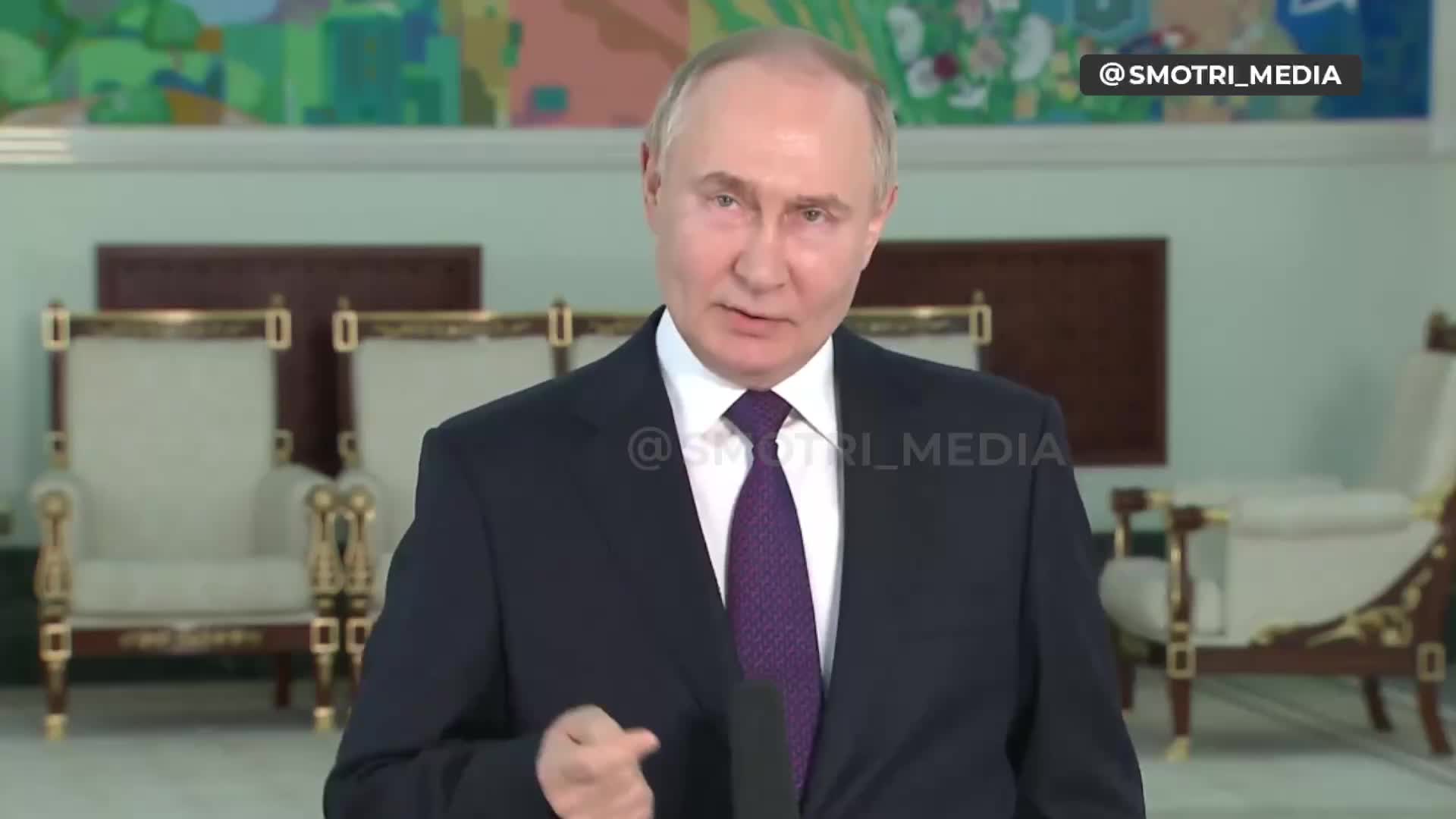 Putin hovorí, že Najvyššia rada Ukrajiny je legitímna a predseda Najvyššej rady by mal byť úradujúcim prezidentom