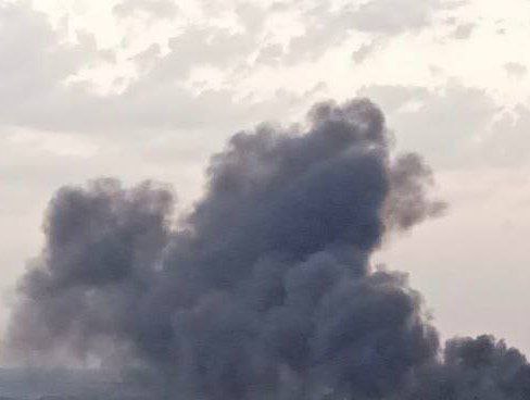 انفجارهایی در انبار نفت در هورلیوکا گزارش شده است