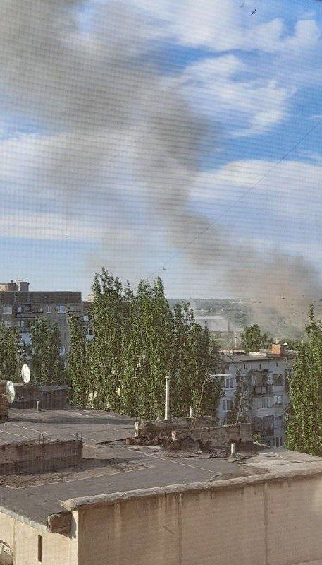Explosioner rapporterades i Kostinatynivka