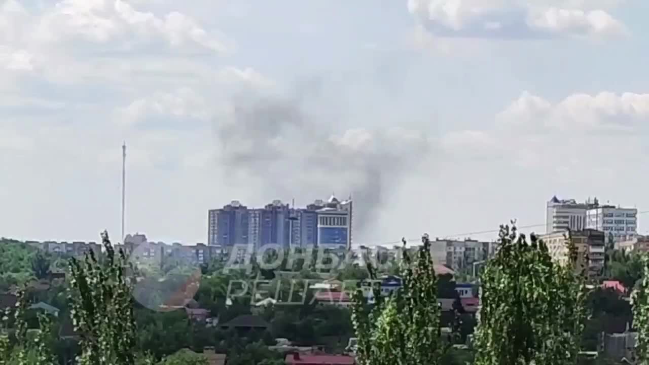 تم الإبلاغ عن انفجارات في دونيتسك