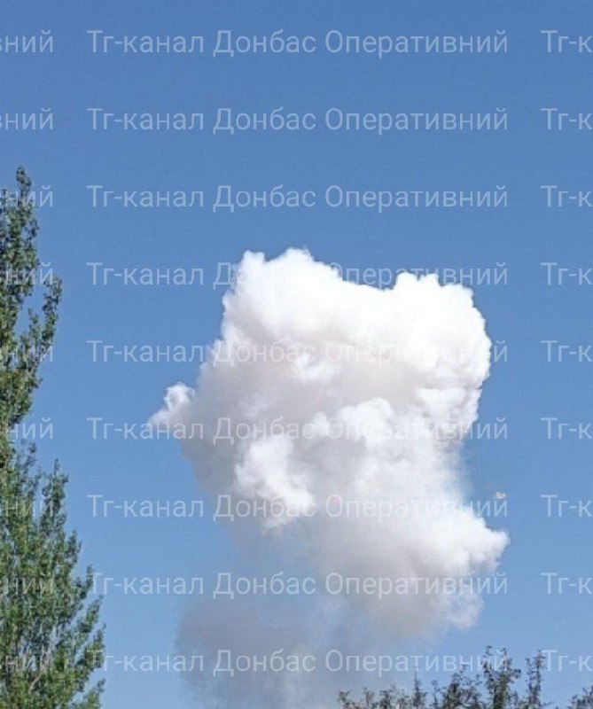 Er werd een gewelddadige explosie gemeld in Selydove