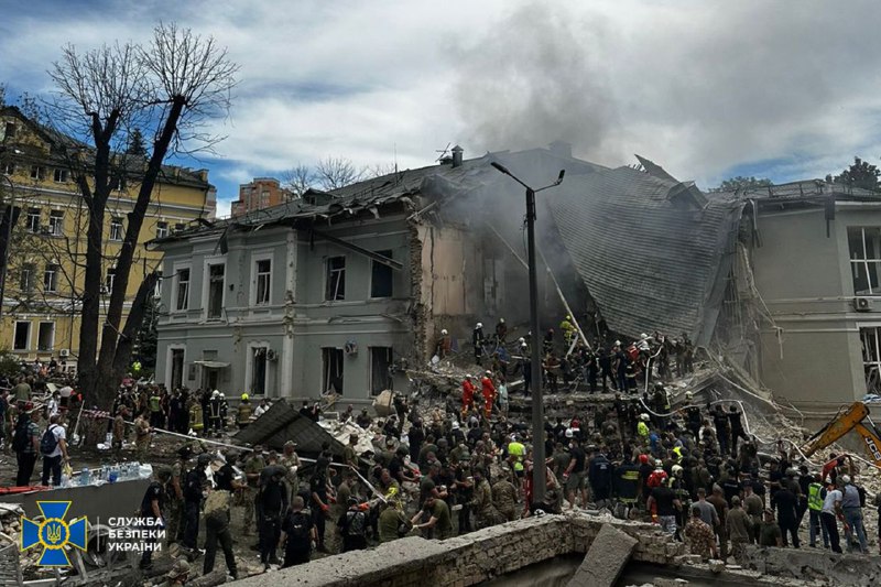 Vyšetrovatelia zistili, že raketa Kh-101 zasiahla detskú nemocnicu Okhatdyt v Kyjeve