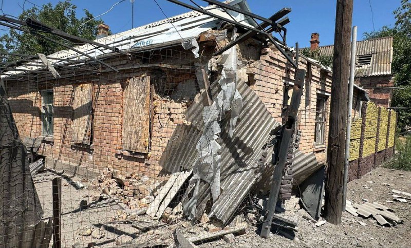 Bu gün Nikopol rayonunda Rusiyanın hücumları nəticəsində 1 nəfər yaralanıb