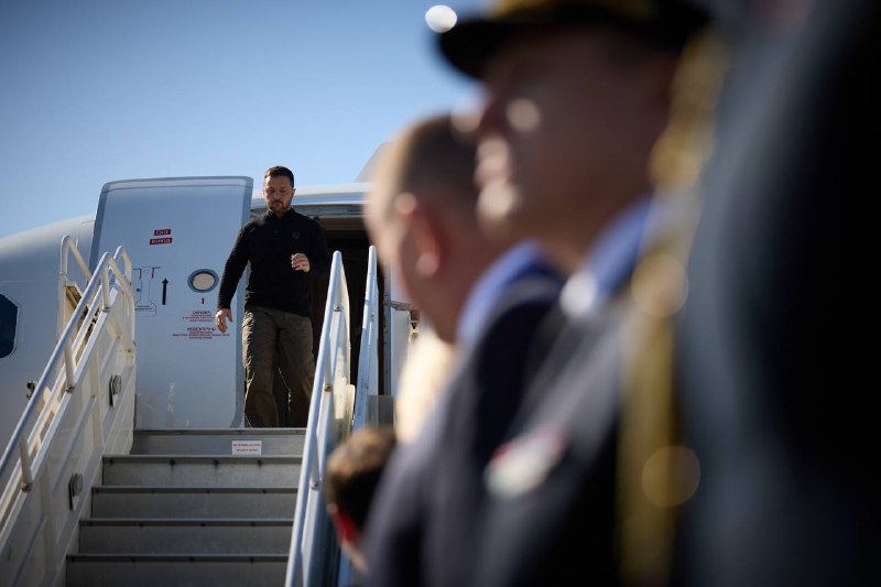 Il presidente Zelenskyj è arrivato nel Regno Unito