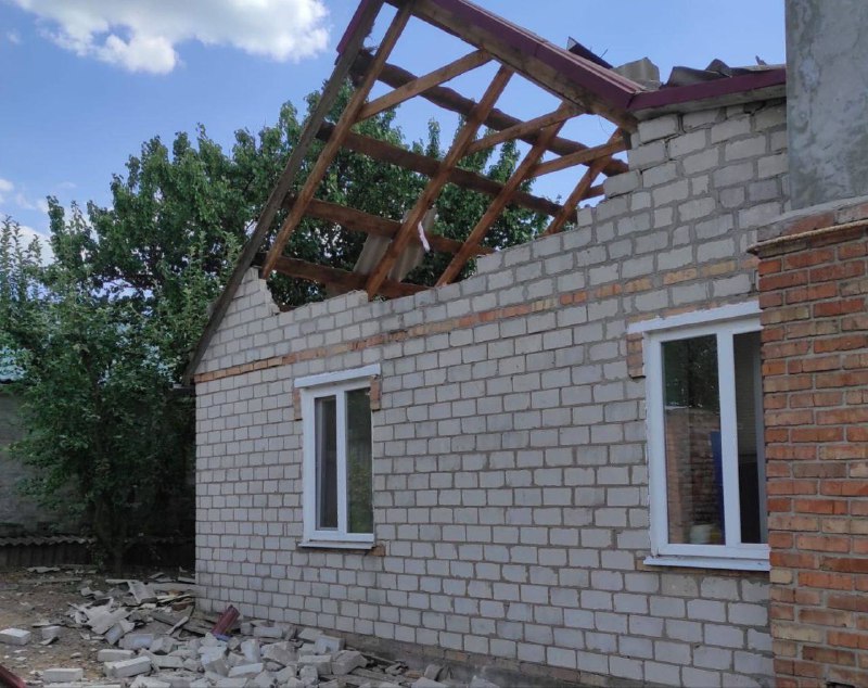 1 pessoa ferida em resultado de bombardeamento hoje no distrito de Nikopol