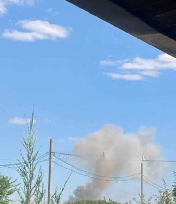 Explosions were reported in Kostyantynivka