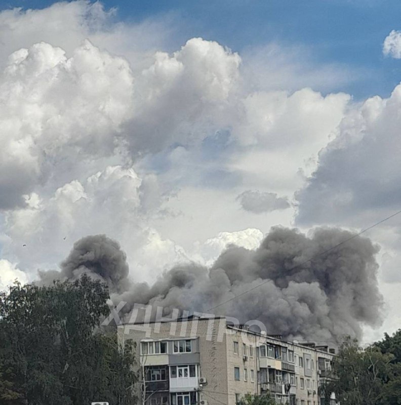 Segnalata esplosione e fumo in aumento a Pavlohrad