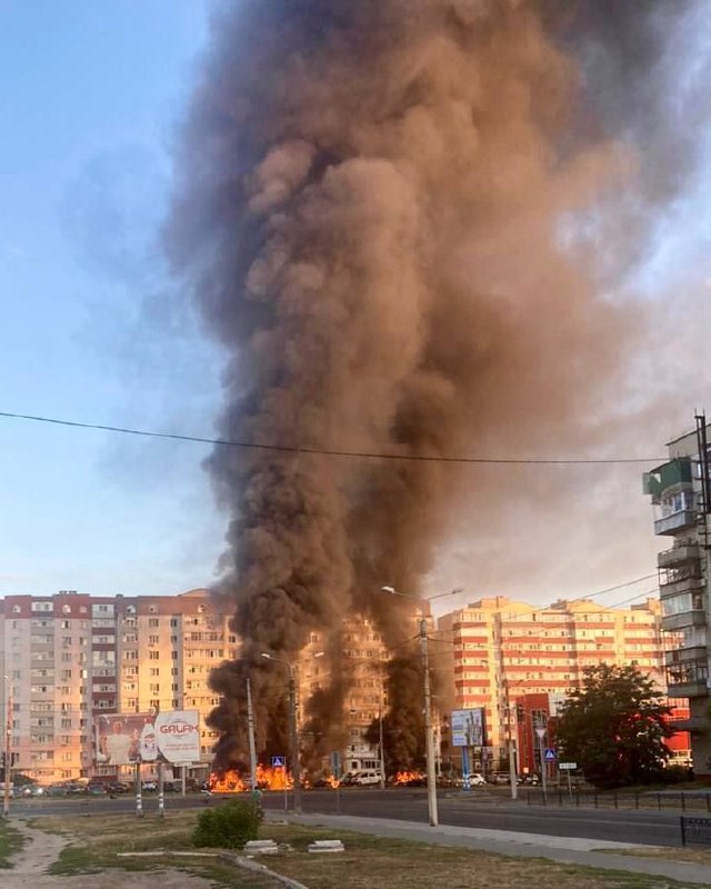 Ataque aéreo russo na parte central de Sumy